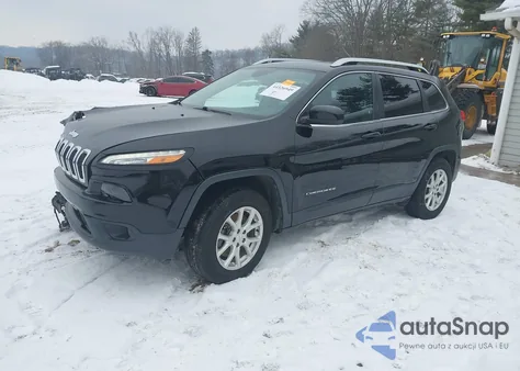 2017 Jeep Cherokee Latitude 4X4 z USA, uszkodzony, nr VIN 1C4PJMCB7HW606226